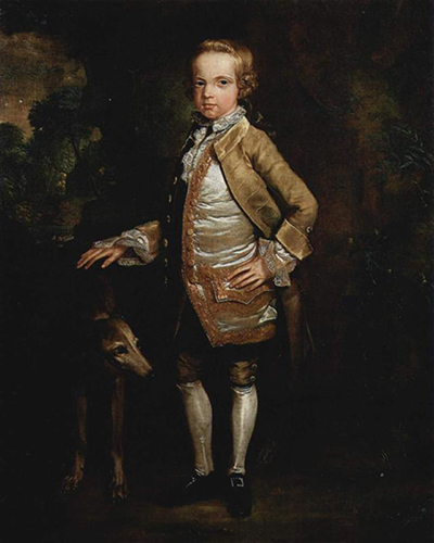 Portrait of John Nelthorpe as a Child George Stubbs